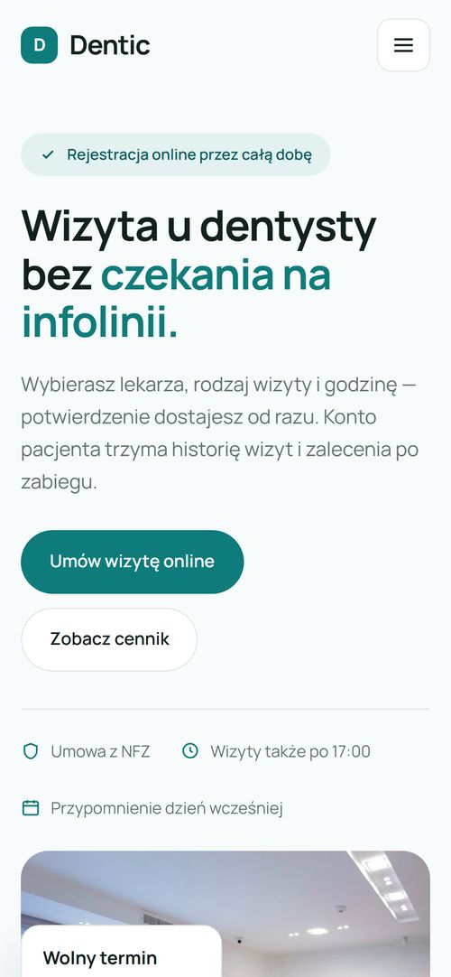 Wersja mobilna — Gabinet